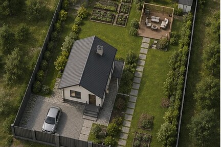 Участок 6 соток: планировка, дом и зоны на небольшой земле