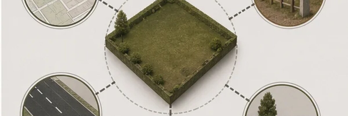 Схема проверки участка от цели покупки до документов