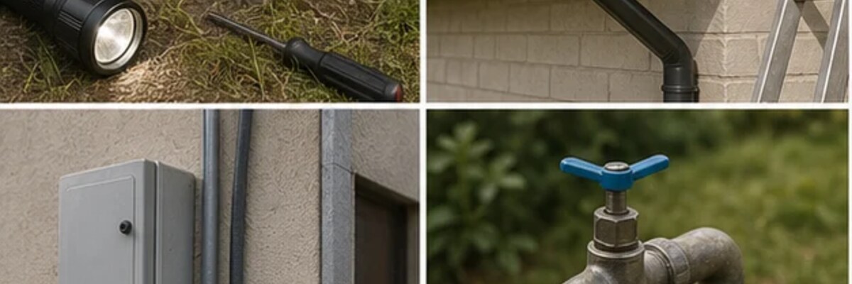 Проверка фундамента, кровли, электрики и коммуникаций загородного дома.