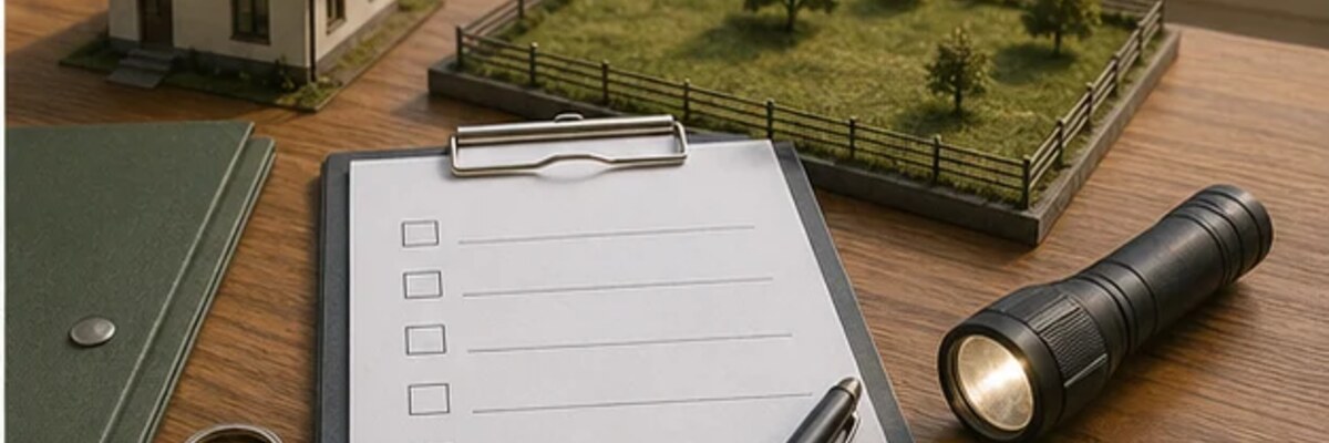 Чек-лист проверки дома с участком перед сделкой.