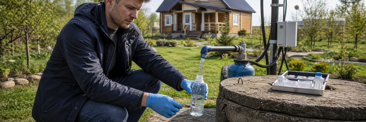 Как правильно взять воду из скважины на анализ - Качество воды из скважины: анализ, септик и проверка источника