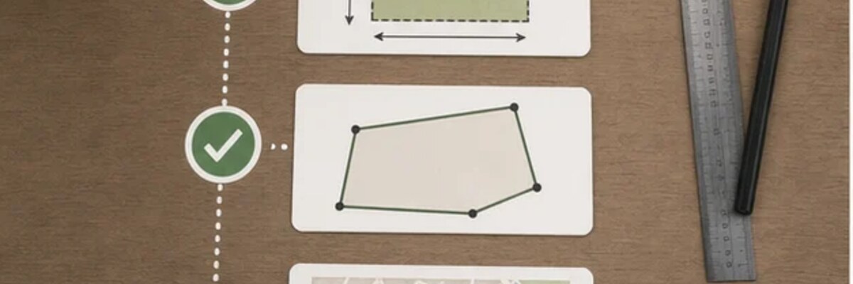 Процесс сверки кадастрового номера, площади и контура участка