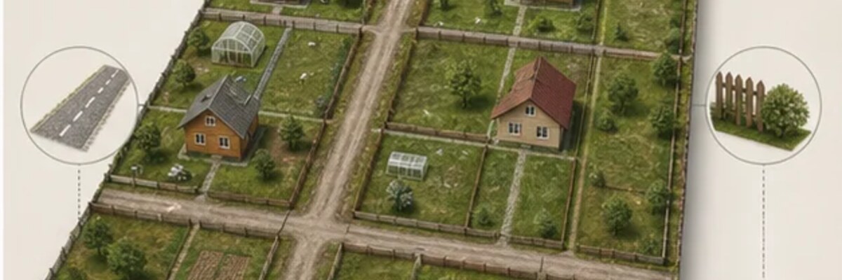 Схема проверки участка СНТ по ЕГРН: кадастровый номер, ВРИ, категория и ограничения