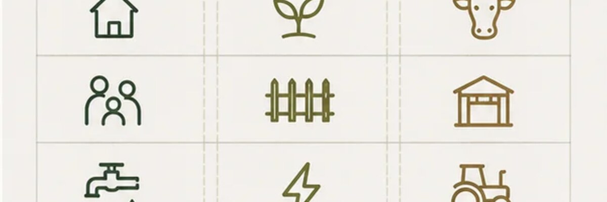 Сравнительная схема ИЖС, СНТ и ЛПХ по цели покупки и документам