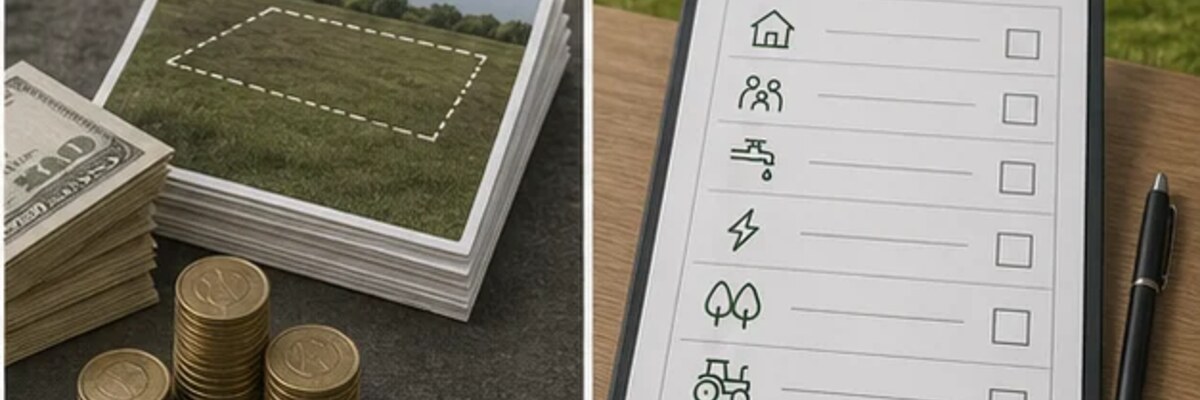 Чек-лист выбора между ИЖС, СНТ и ЛПХ перед покупкой участка