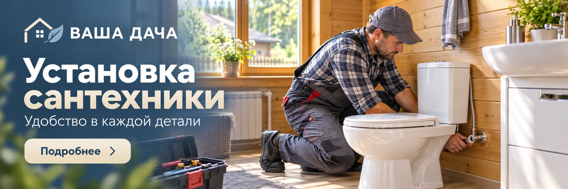 Установка сантехники · Удобство в каждой детали