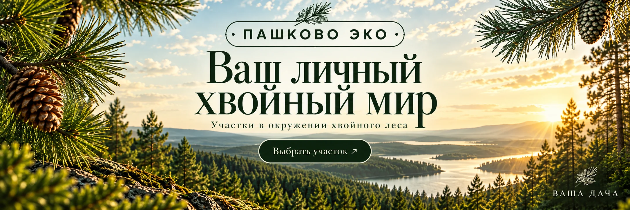 Пашково Эко · Ваш личный хвойный мир
