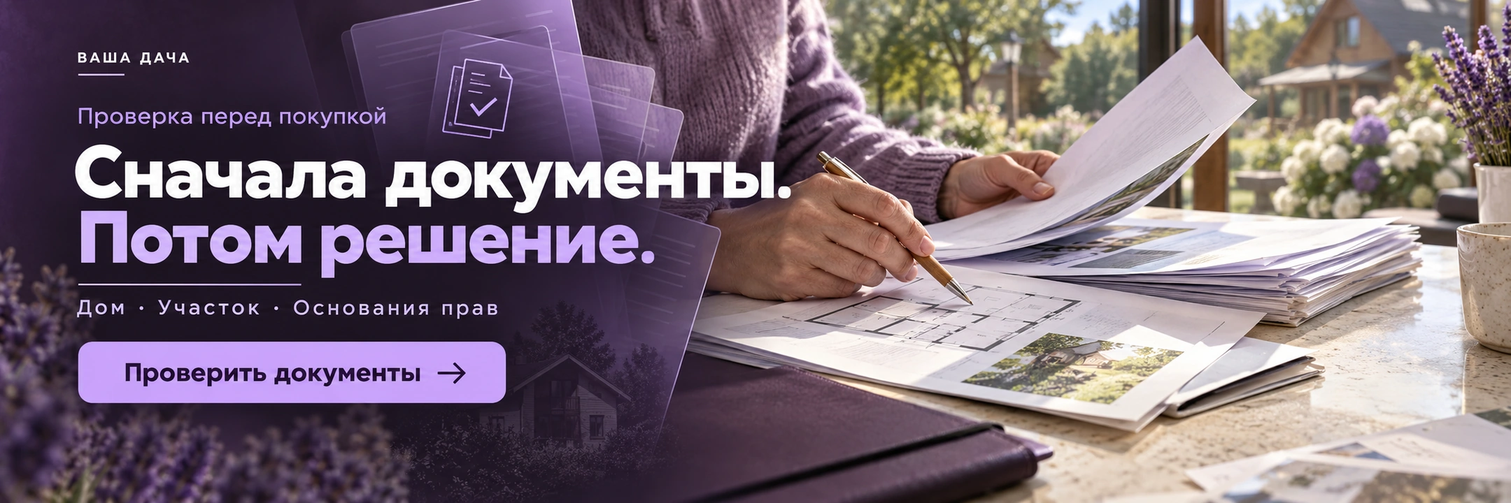 Проверка документов перед покупкой
