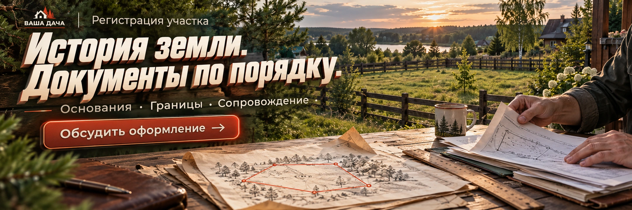 Регистрация участка