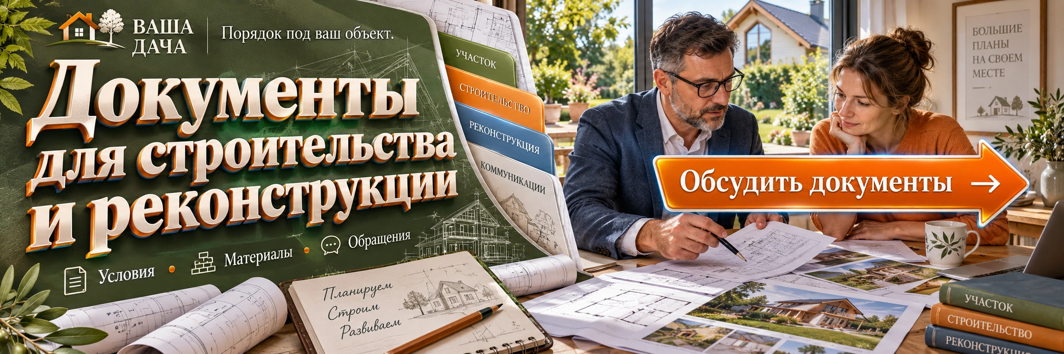 Документы для строительства и реконструкции