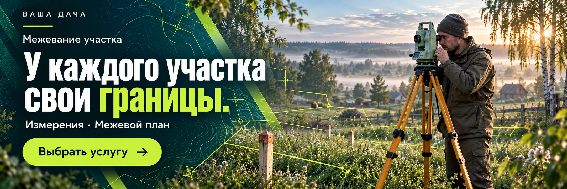 Межевание участка