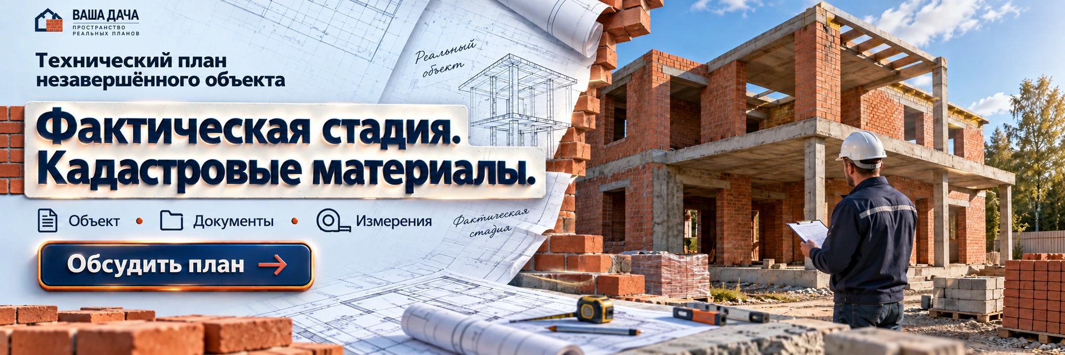 Технический план незавершённого объекта