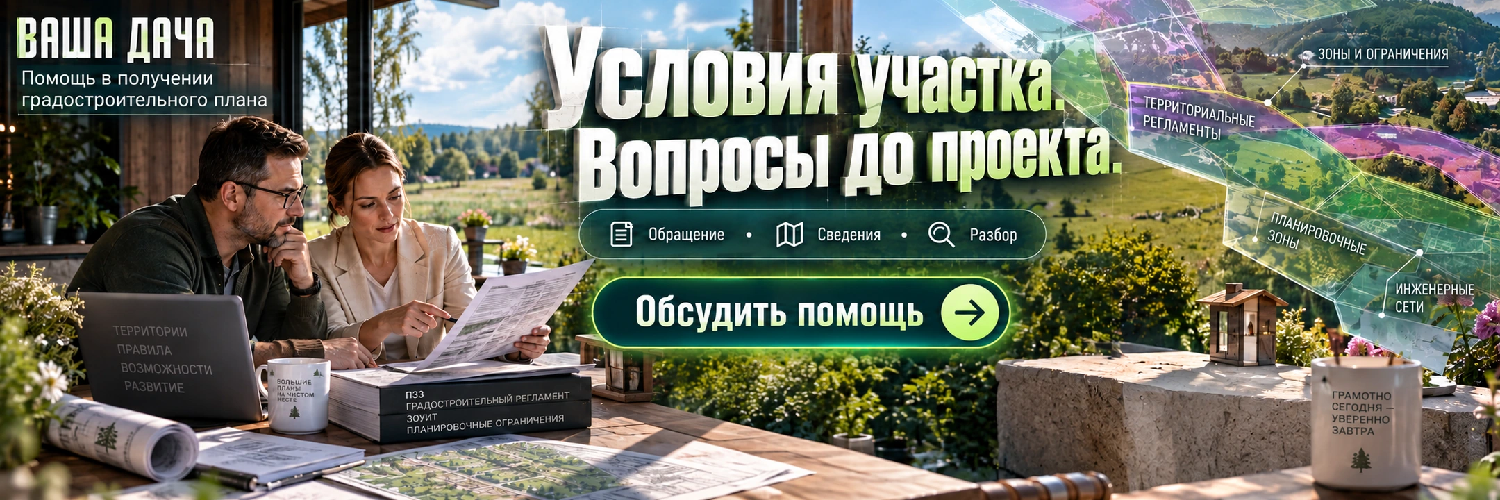 Помощь в получении градостроительного плана