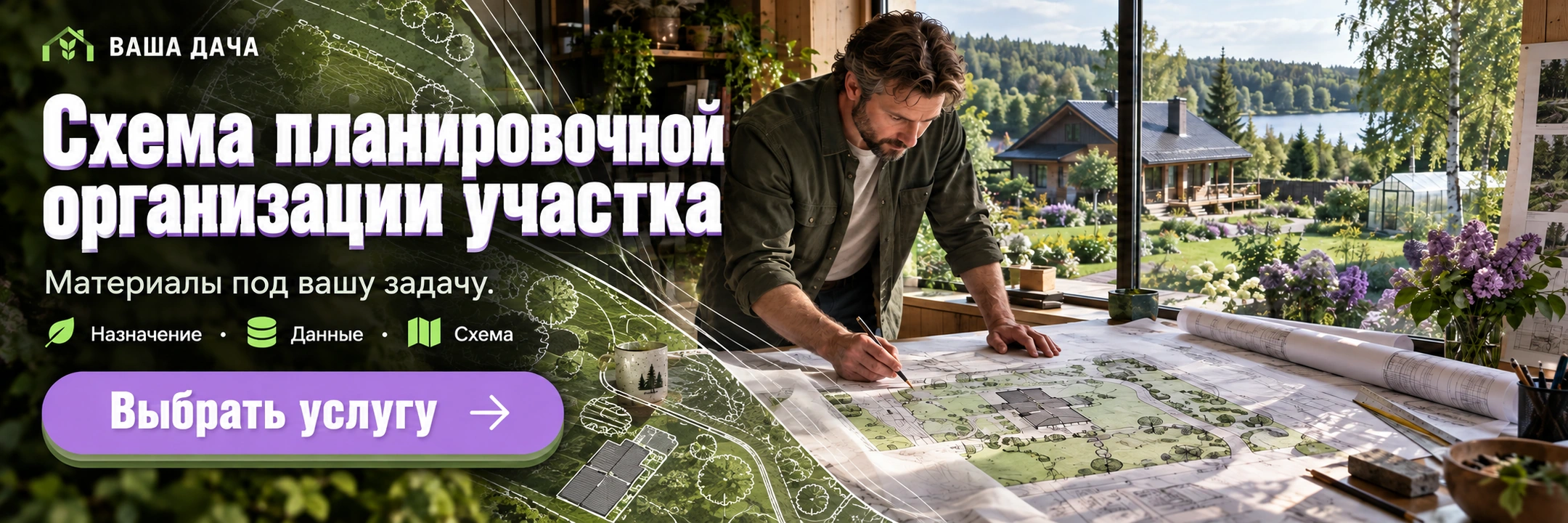 Схема планировочной организации участка
