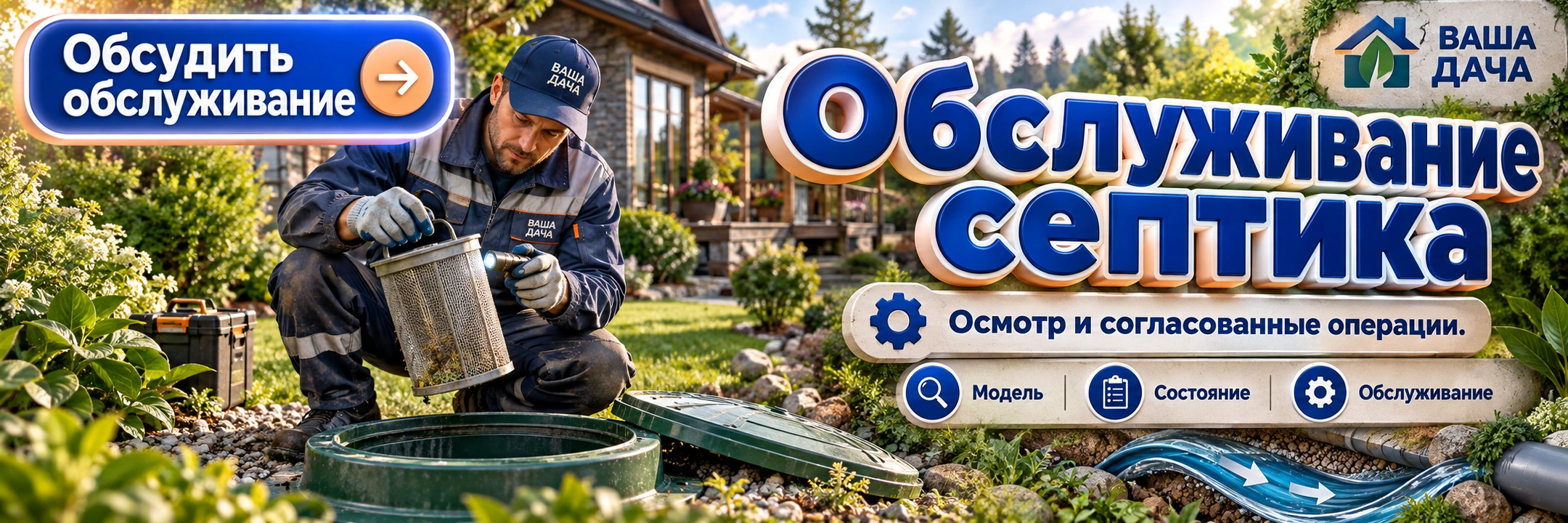 Обслуживание септика