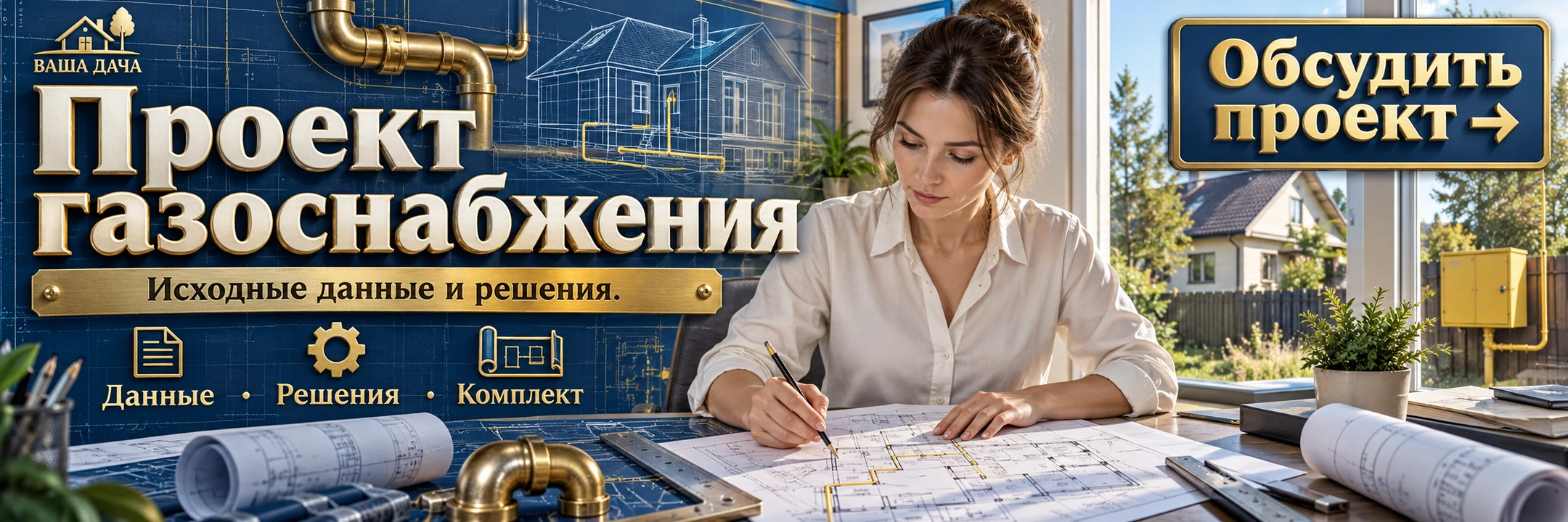 Проект газоснабжения