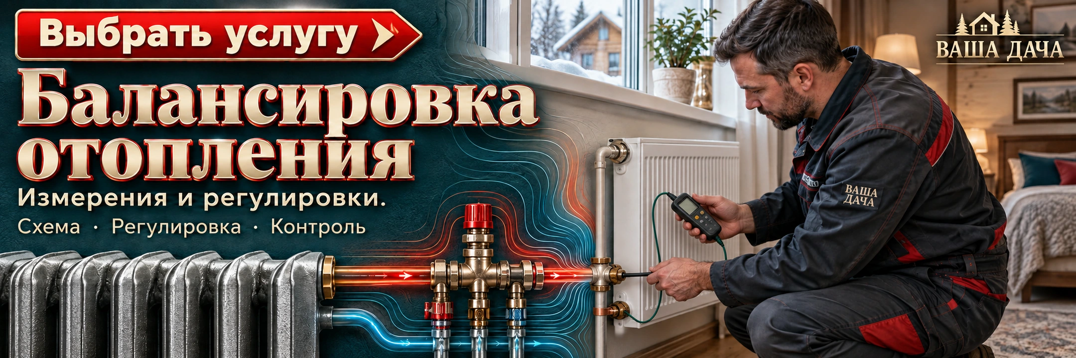 Балансировка отопления