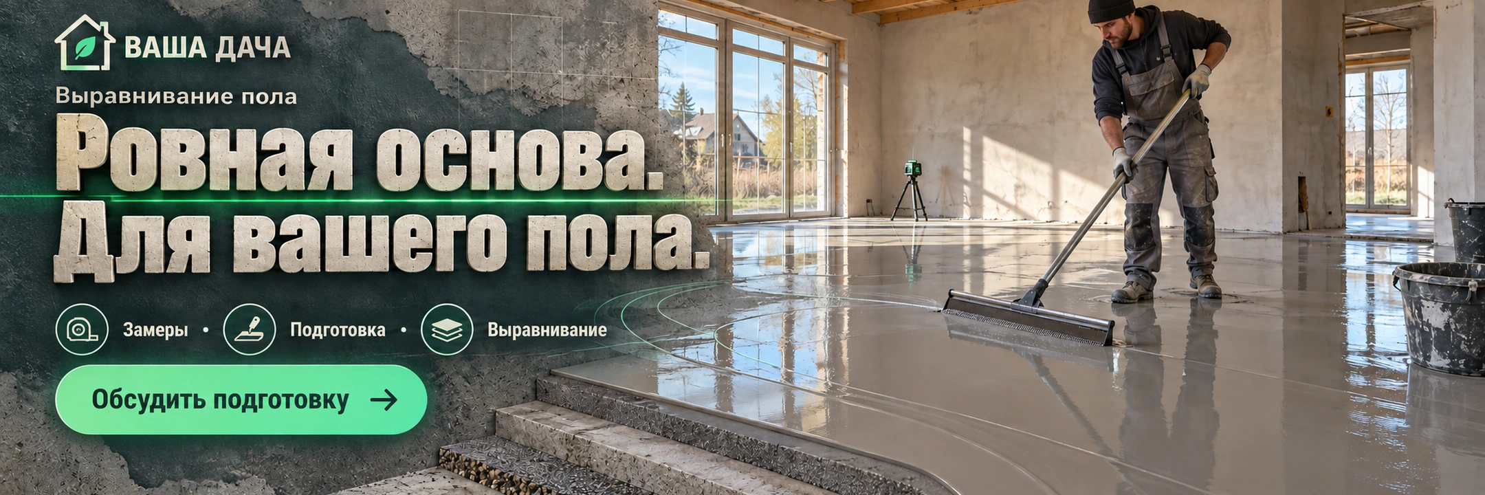 Выравнивание пола