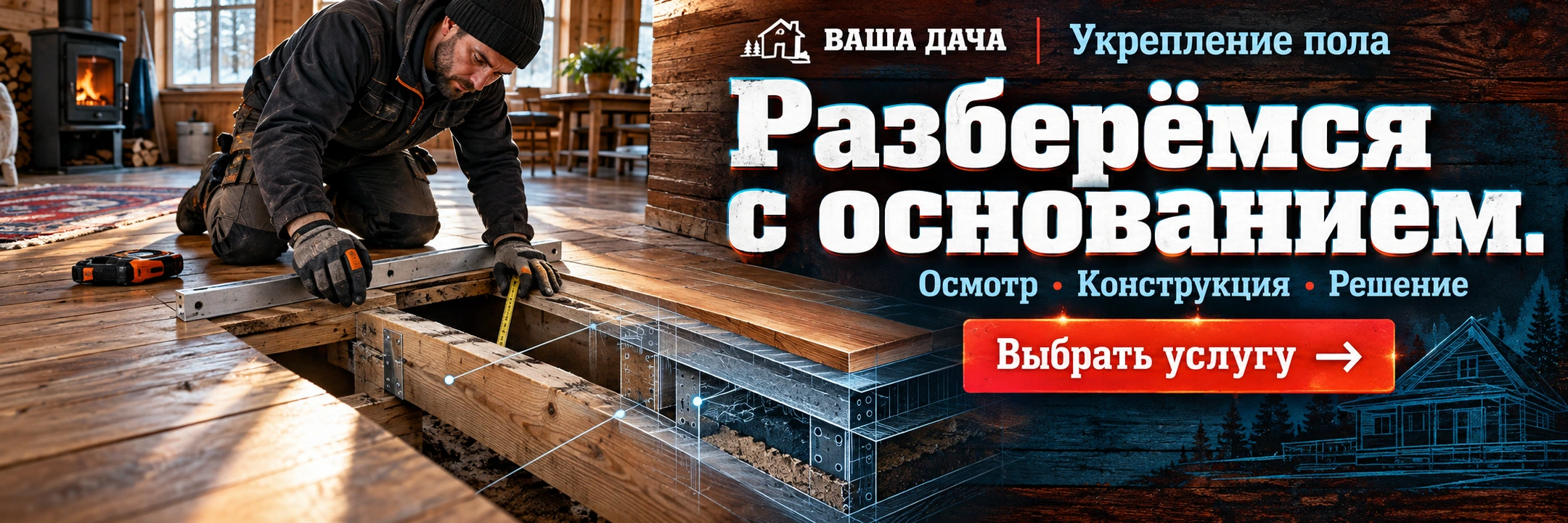 Укрепление пола