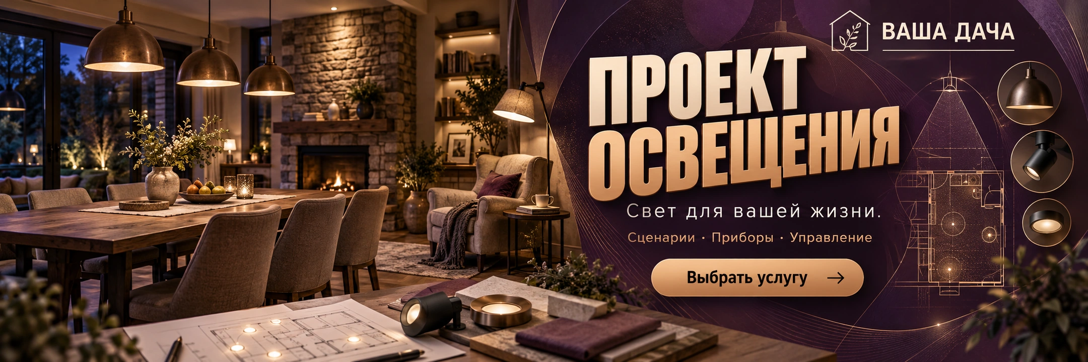 Проект освещения