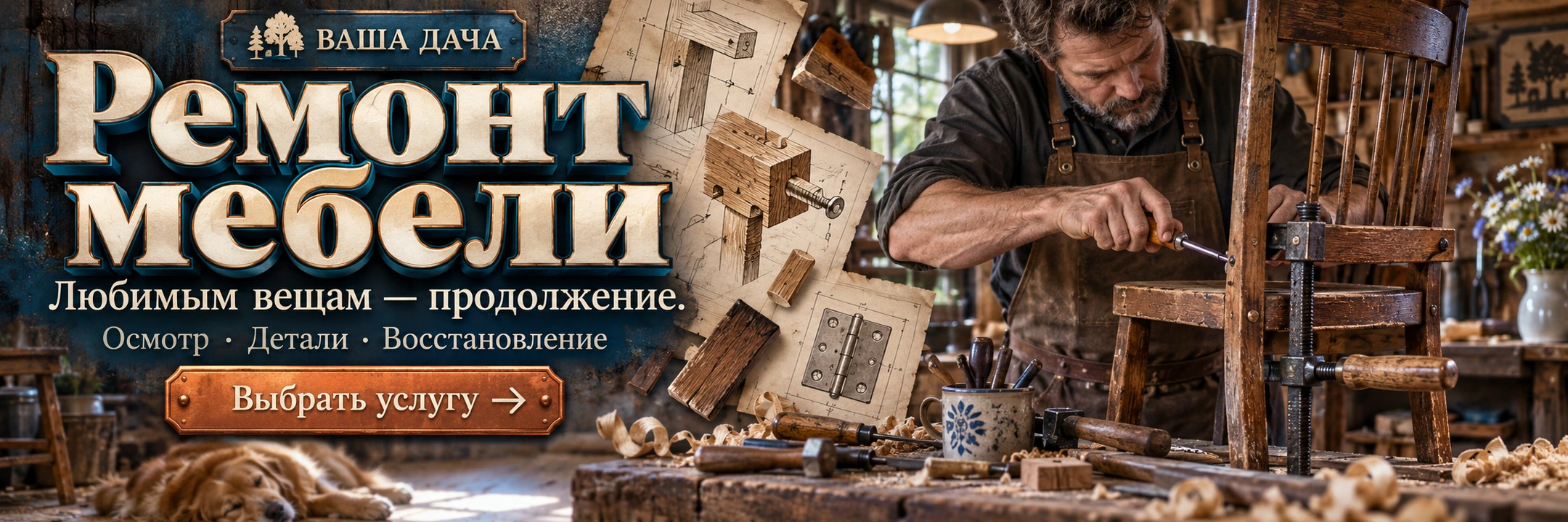 Ремонт мебели