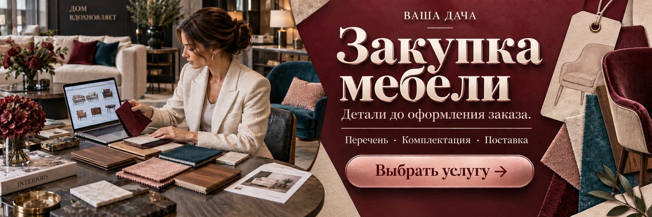Закупка мебели