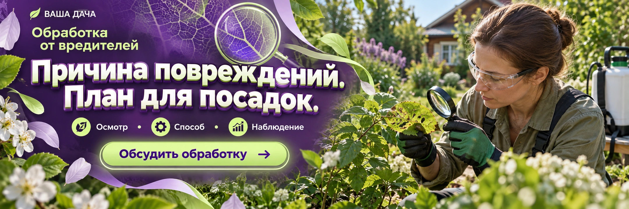 Обработка от вредителей