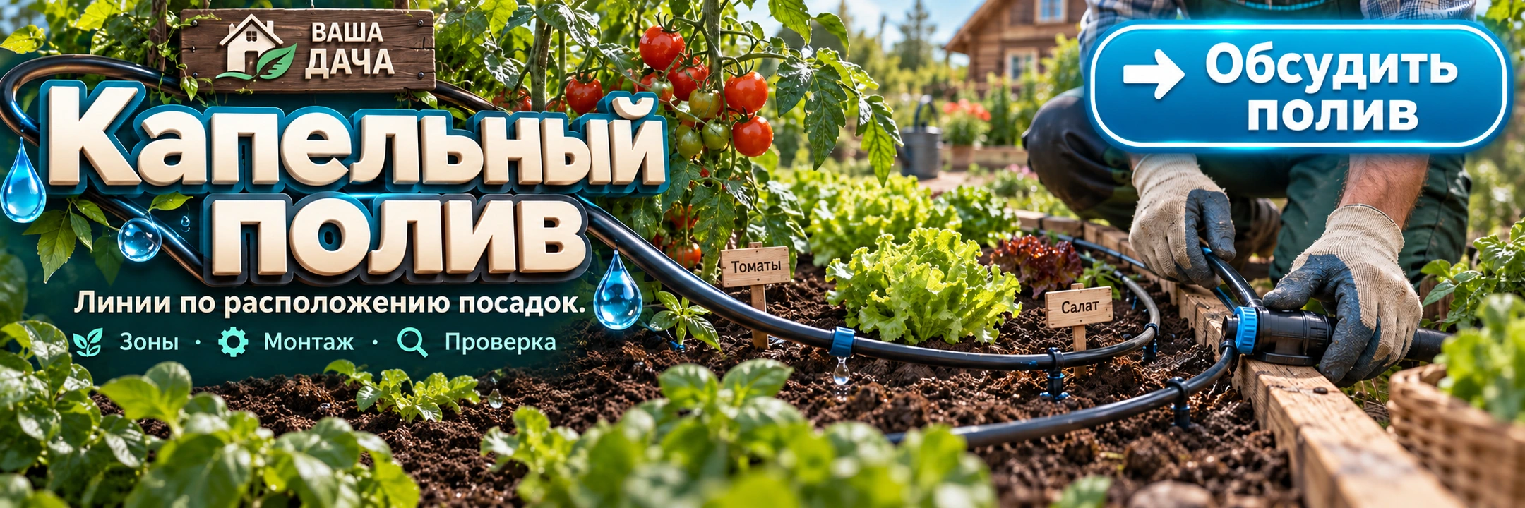 Капельный полив
