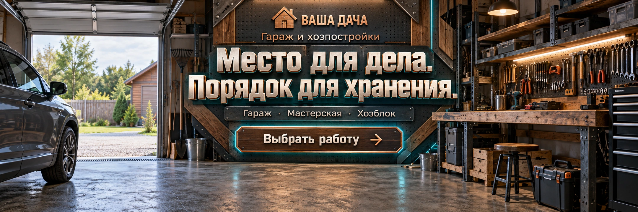 Гараж и хозпостройки