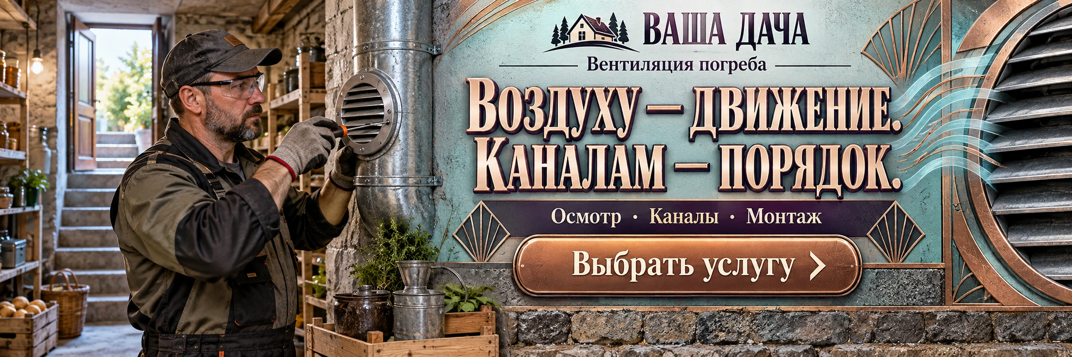 Вентиляция погреба