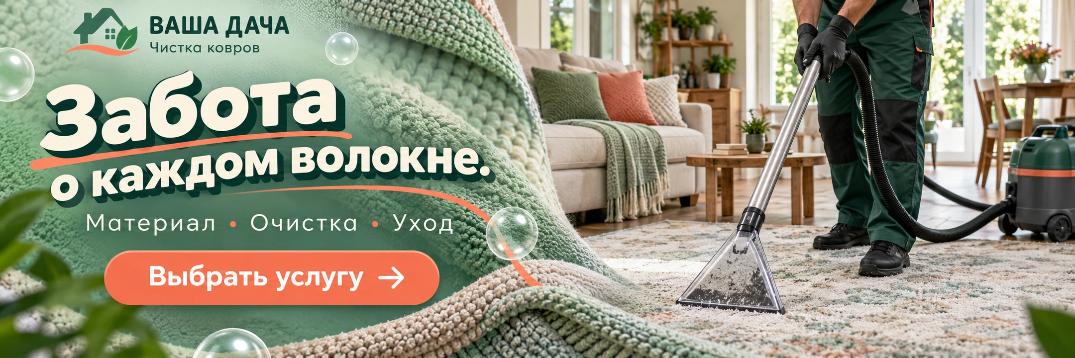 Чистка ковров