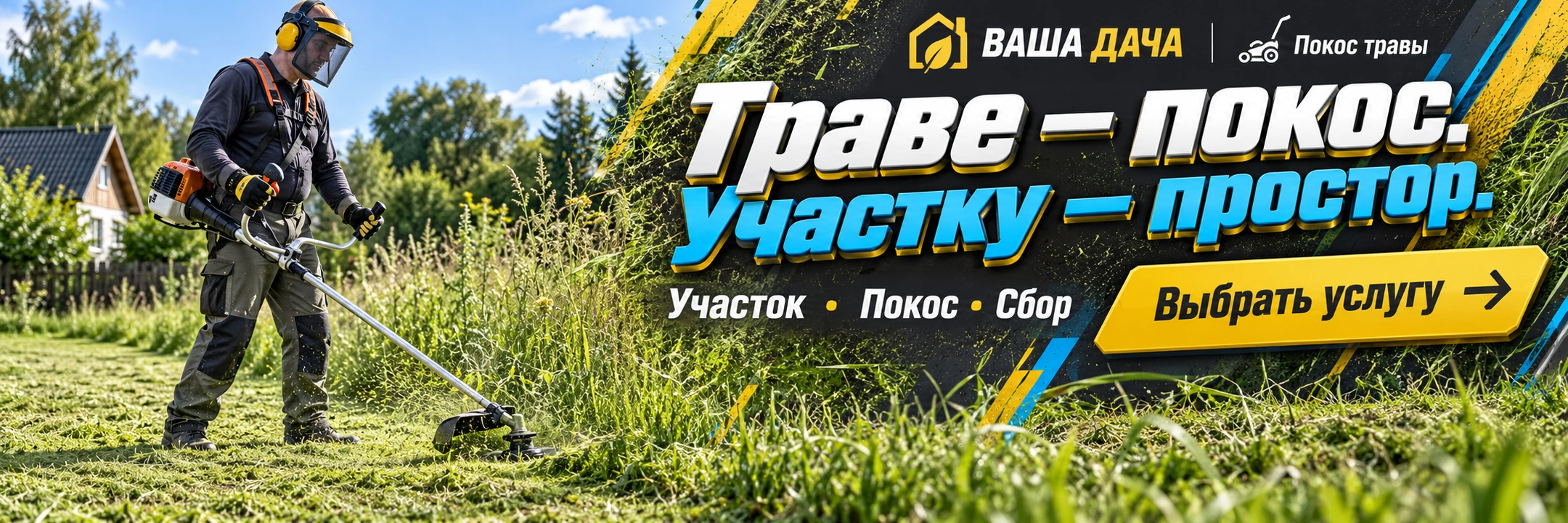 Покос травы