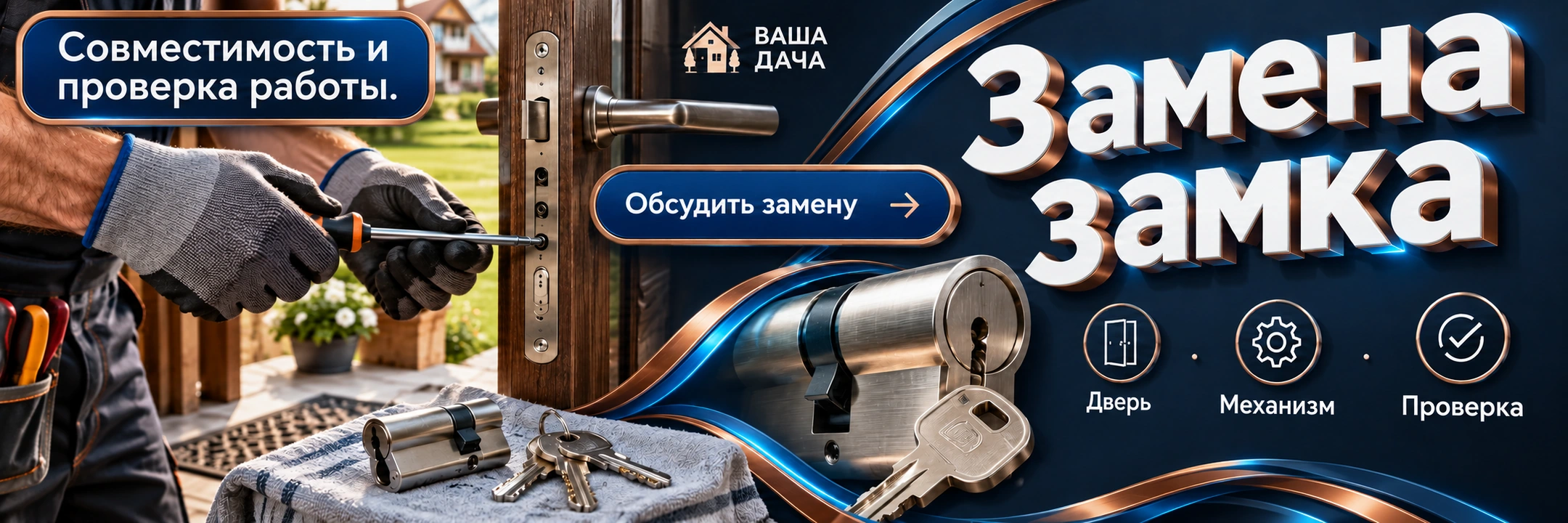 Замена замка