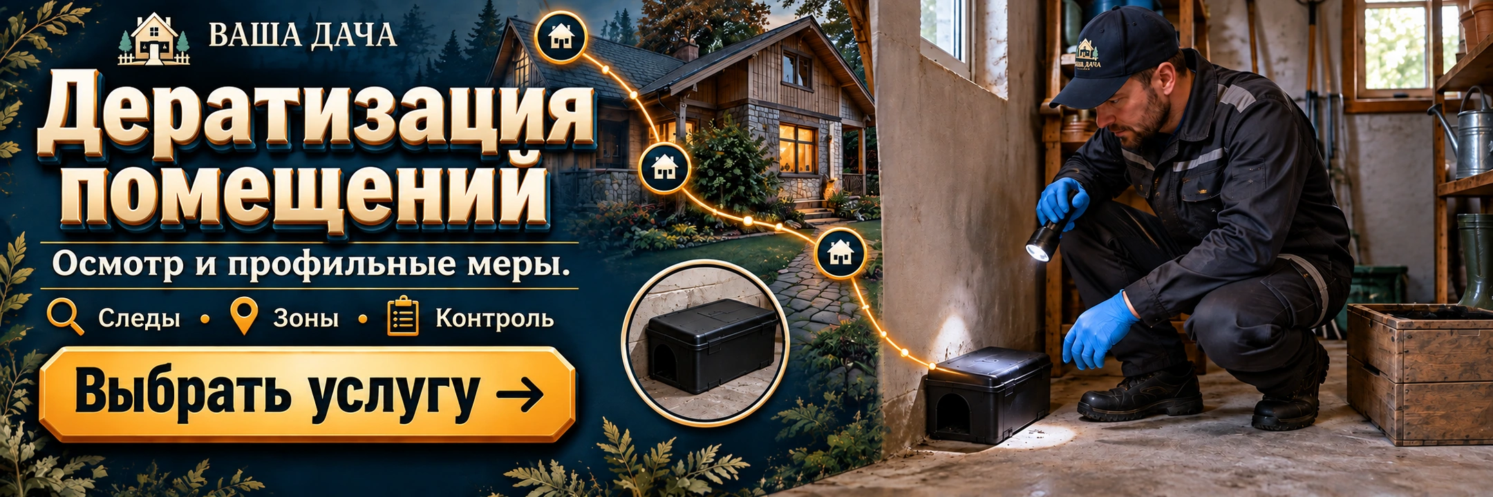 Дератизация помещений
