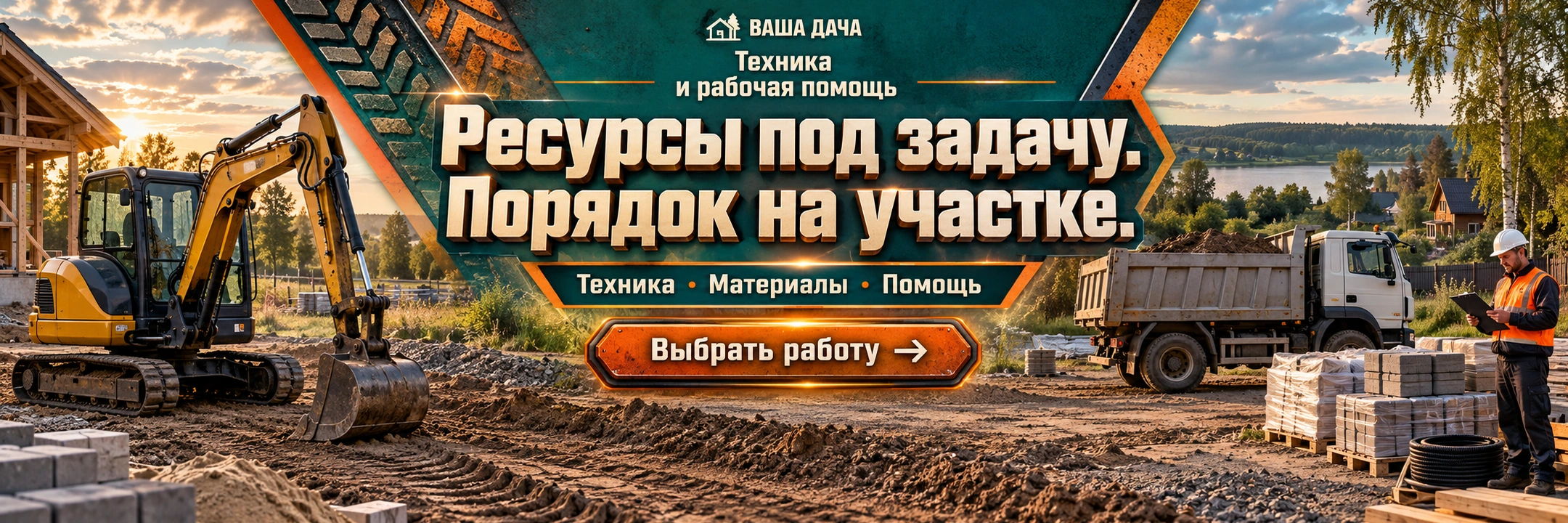 Техника и рабочая помощь