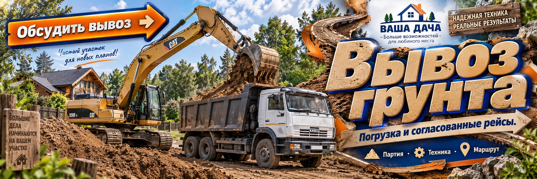 Вывоз грунта