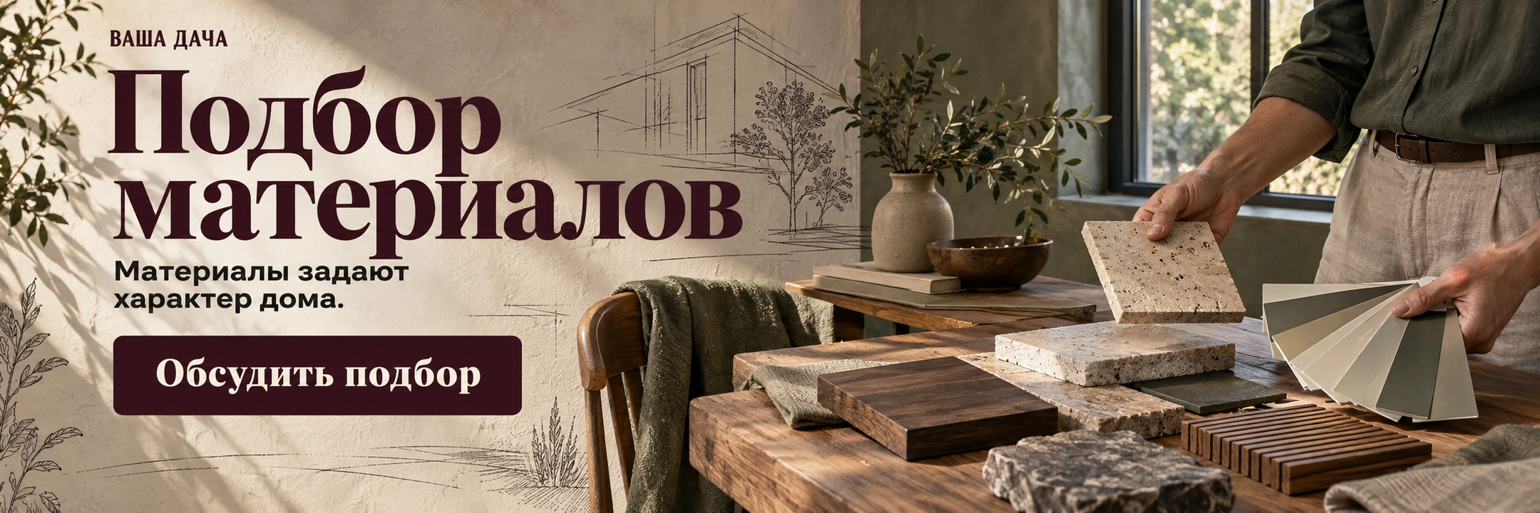 Подбор материалов