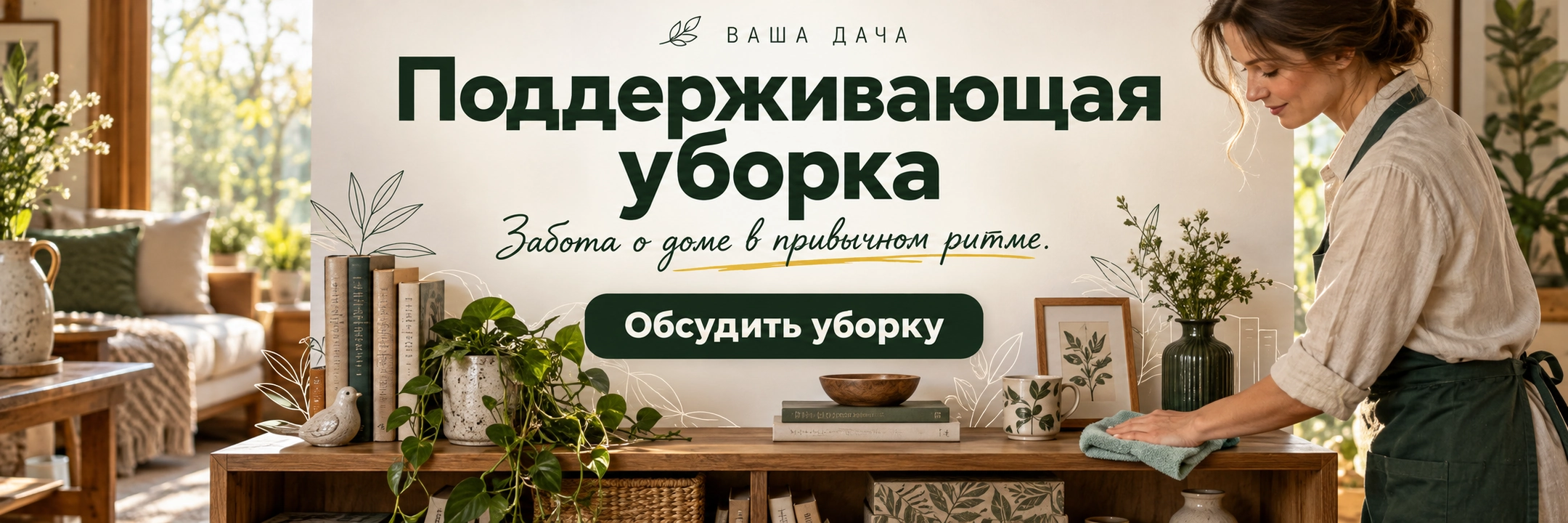 Поддерживающая уборка