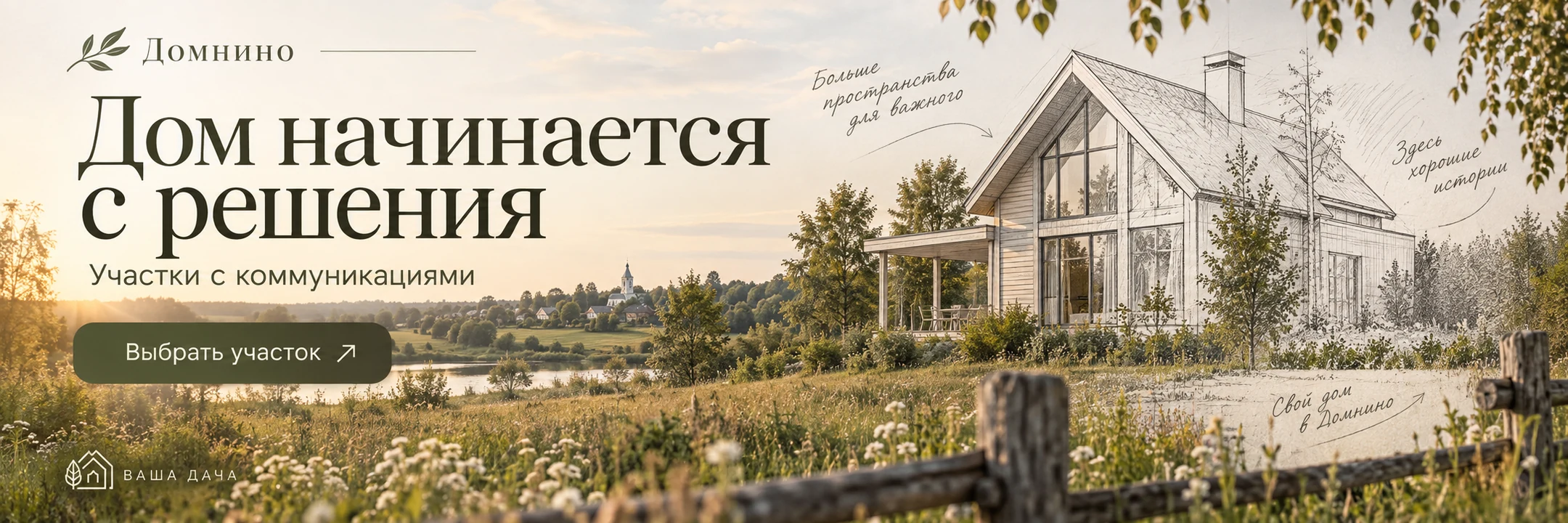 Домнино · Дом начинается с решения
