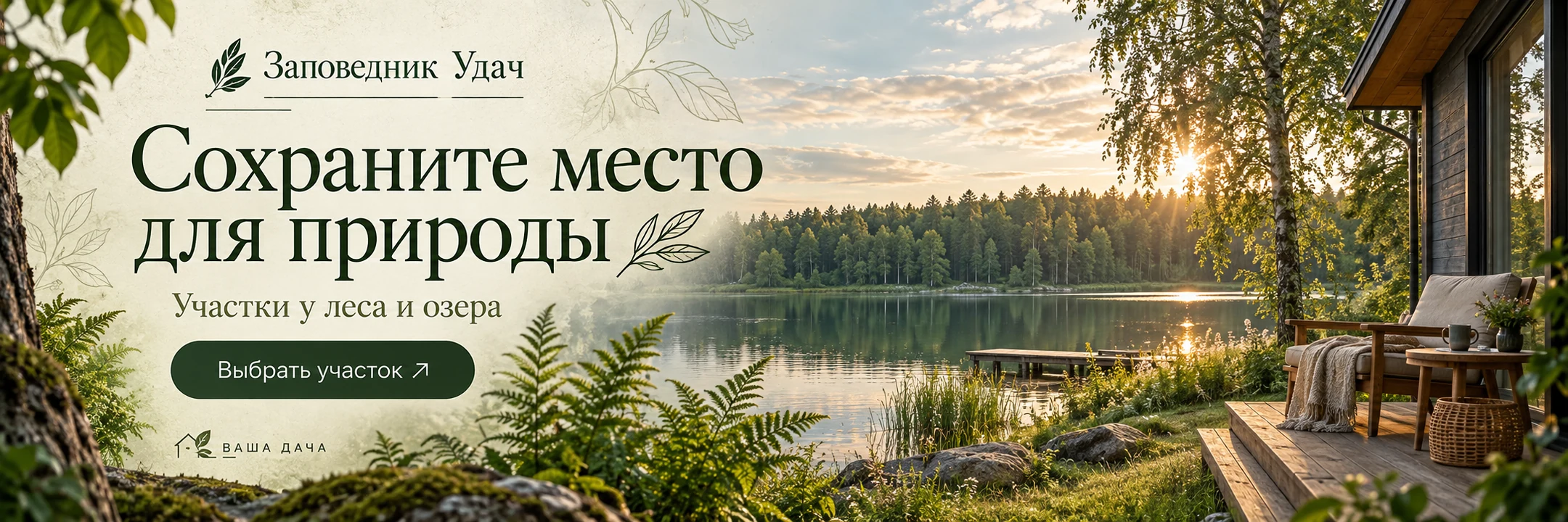 Заповедник Удач · Сохраните место для природы