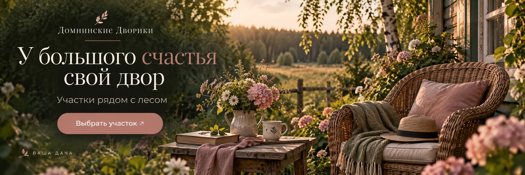 Домнинские Дворики · У большого счастья свой двор