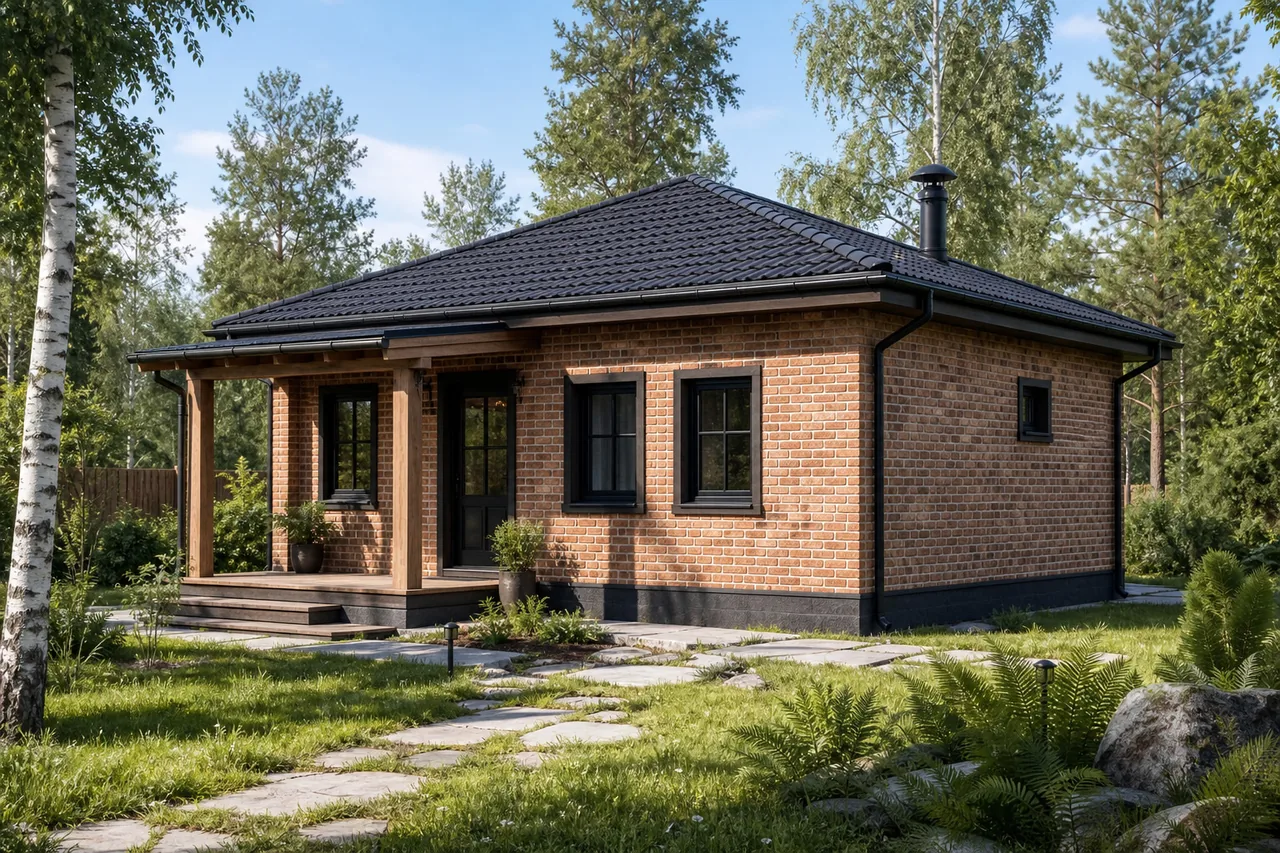 Кирпичные бани