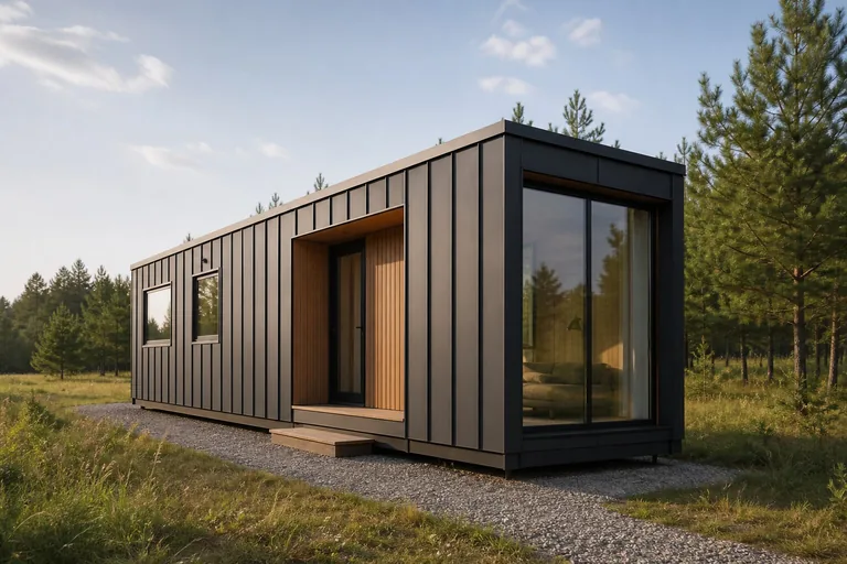 Модульная бытовка «Рельс» 9×3,5 м