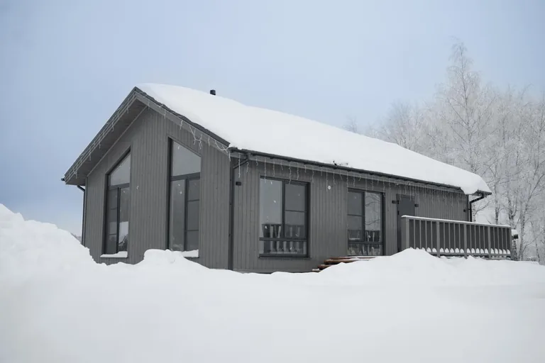 Каркасный дом «ХИТ 95 — Графит» 95 м²