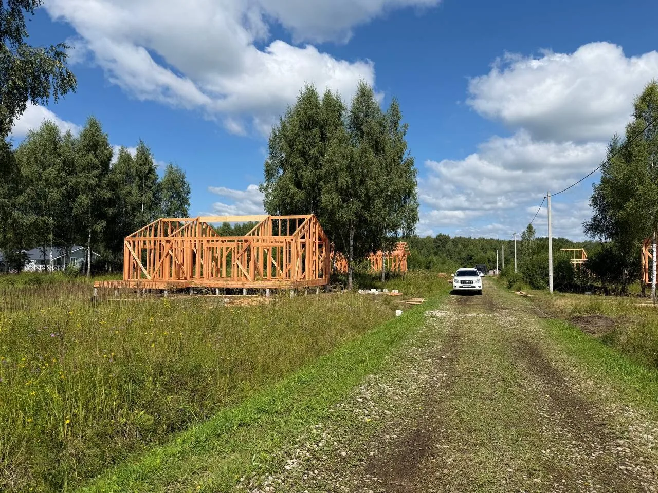 Каркасный дом «ХИТ 95 — Иней» 95 м²: комплектация «Тёплый контур»