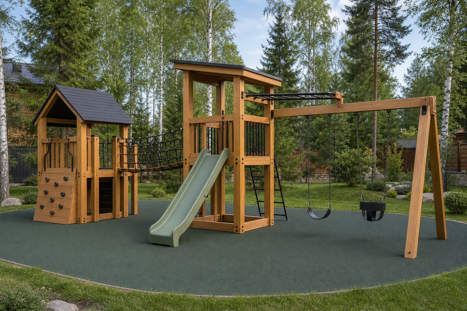 Детский спортивный комплекс «Архитектура игры» 4×5 м