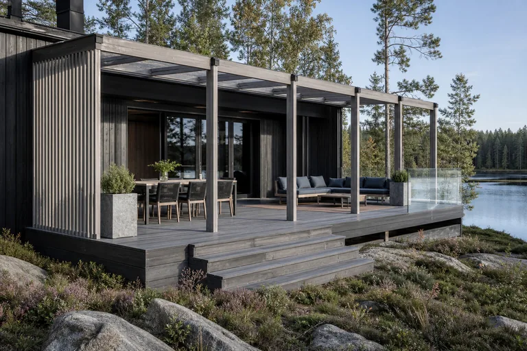 Терраса «Северная линия» 6×4 м