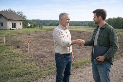 Сделка купли-продажи участка