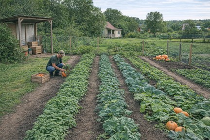 Огородный земельный участок
