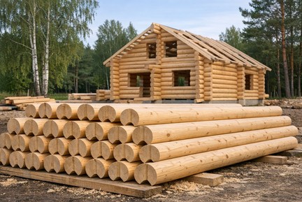 Бревно оцилиндрованное